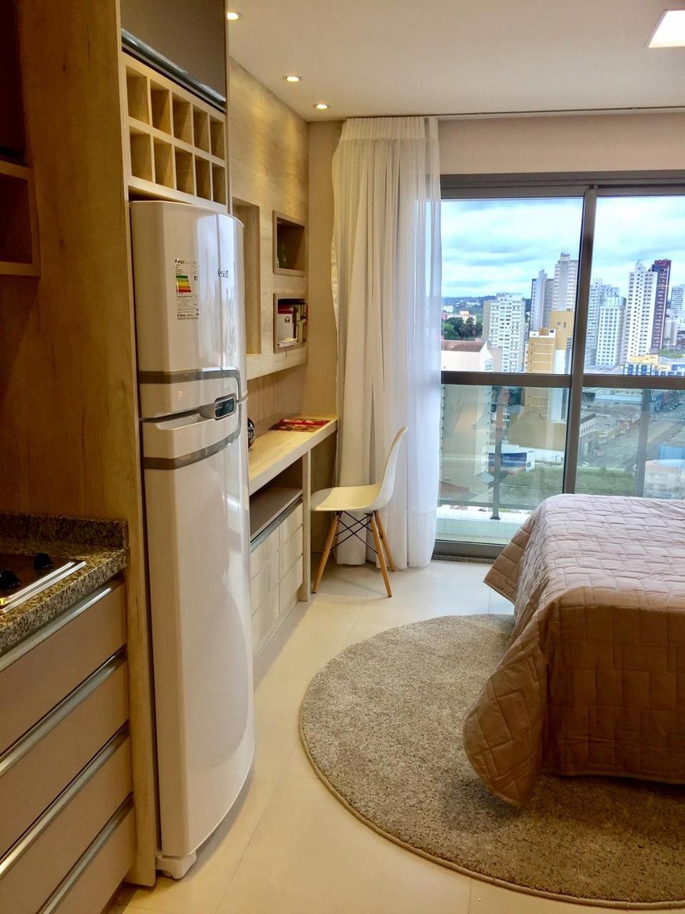 Estudio Moderno Com Linda Vista Para A Serra Κουριτίμπα Εξωτερικό φωτογραφία